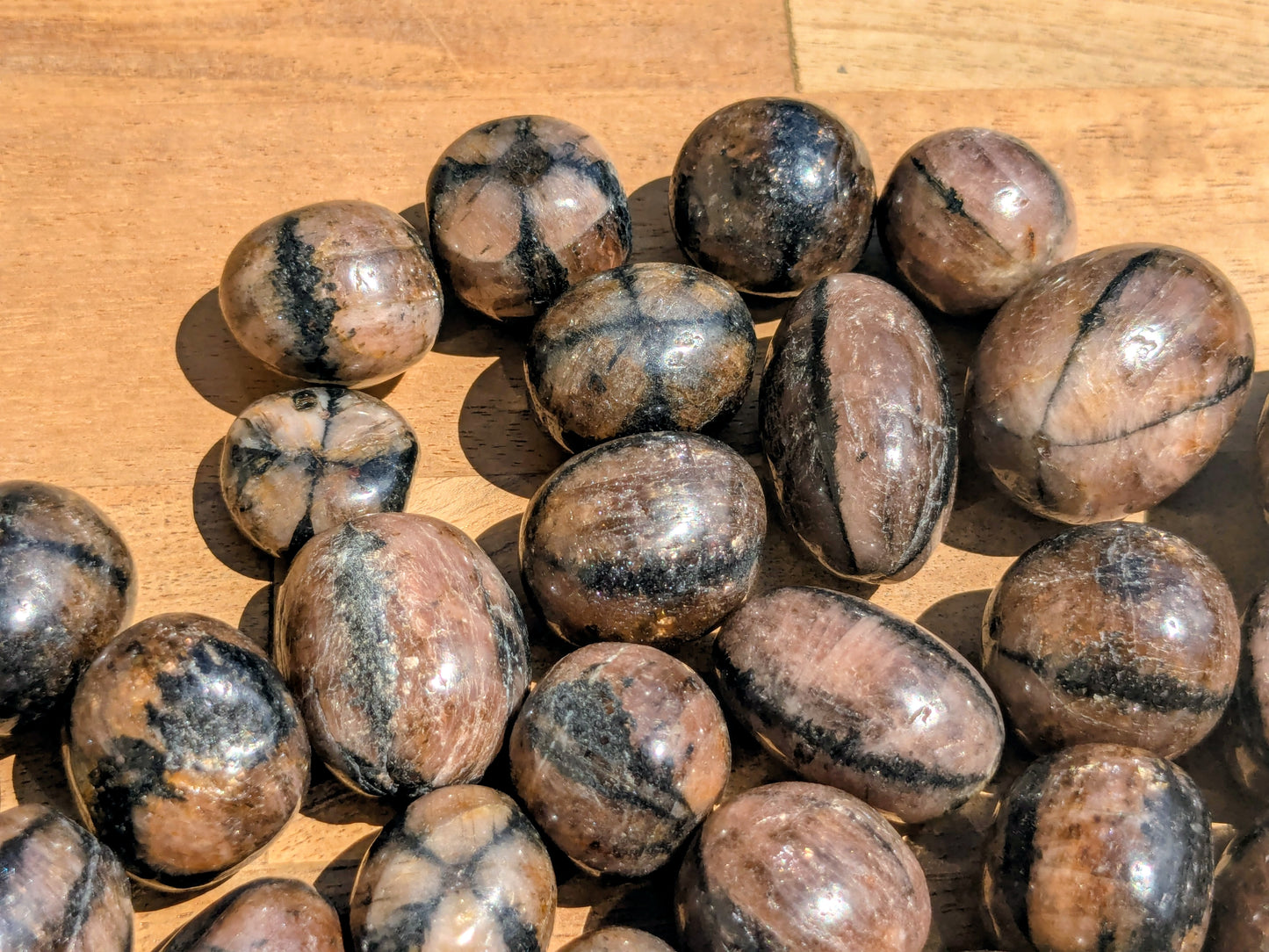 Chiastolite Tumbled Stones