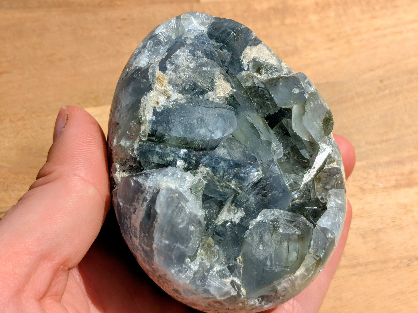 Meadow Celestite Egg - OOAK