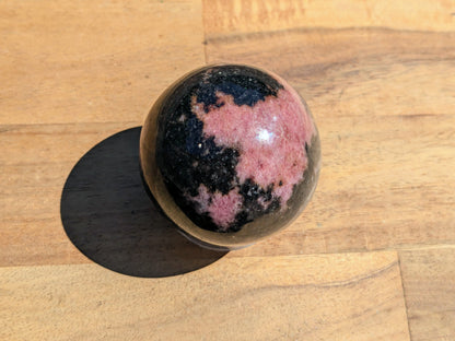 Rhodonite Sphere - OOAK