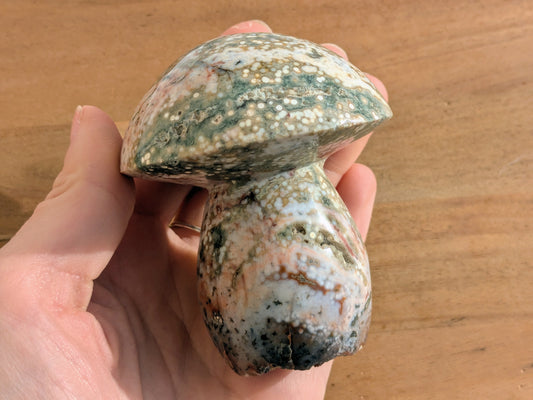 Ocean Jasper Mushroom - OOAK