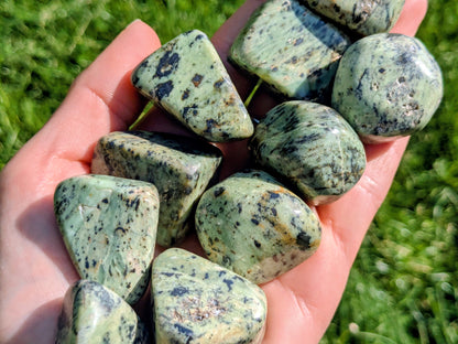 Dragon Jade Tumbled Stones
