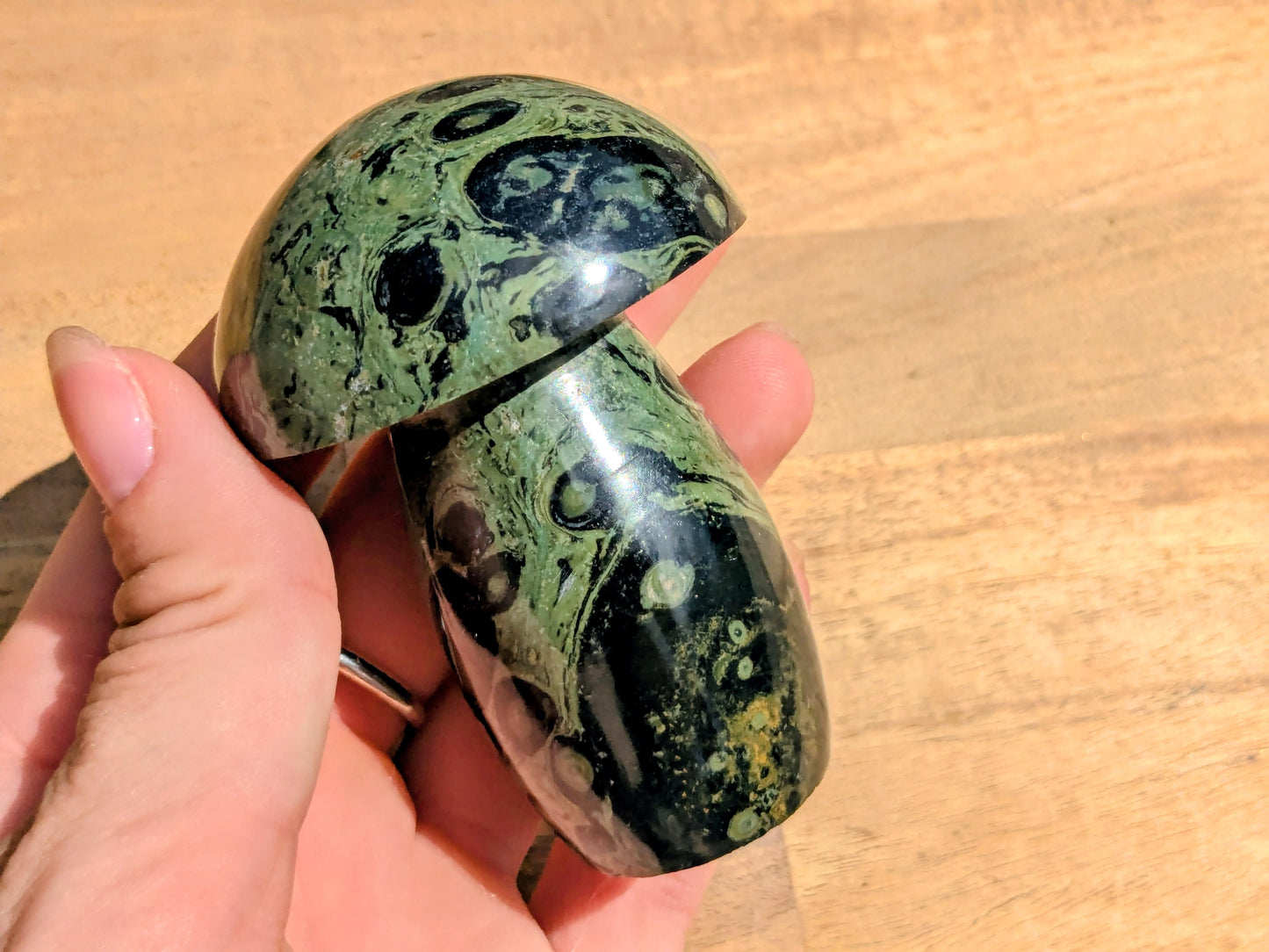 Kambaba Jasper Mushroom - OOAK