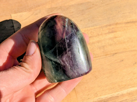 Rainbow Fluorite Free Form - OOAK