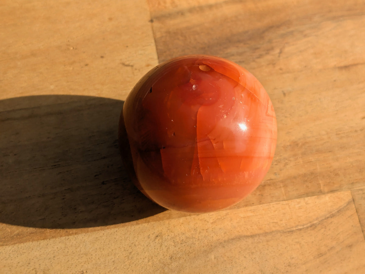 Carnelian Sphere - OOAK