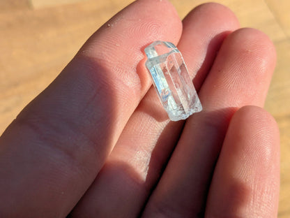 High Clarity Aquamarine Beryl Specimen - OOAK