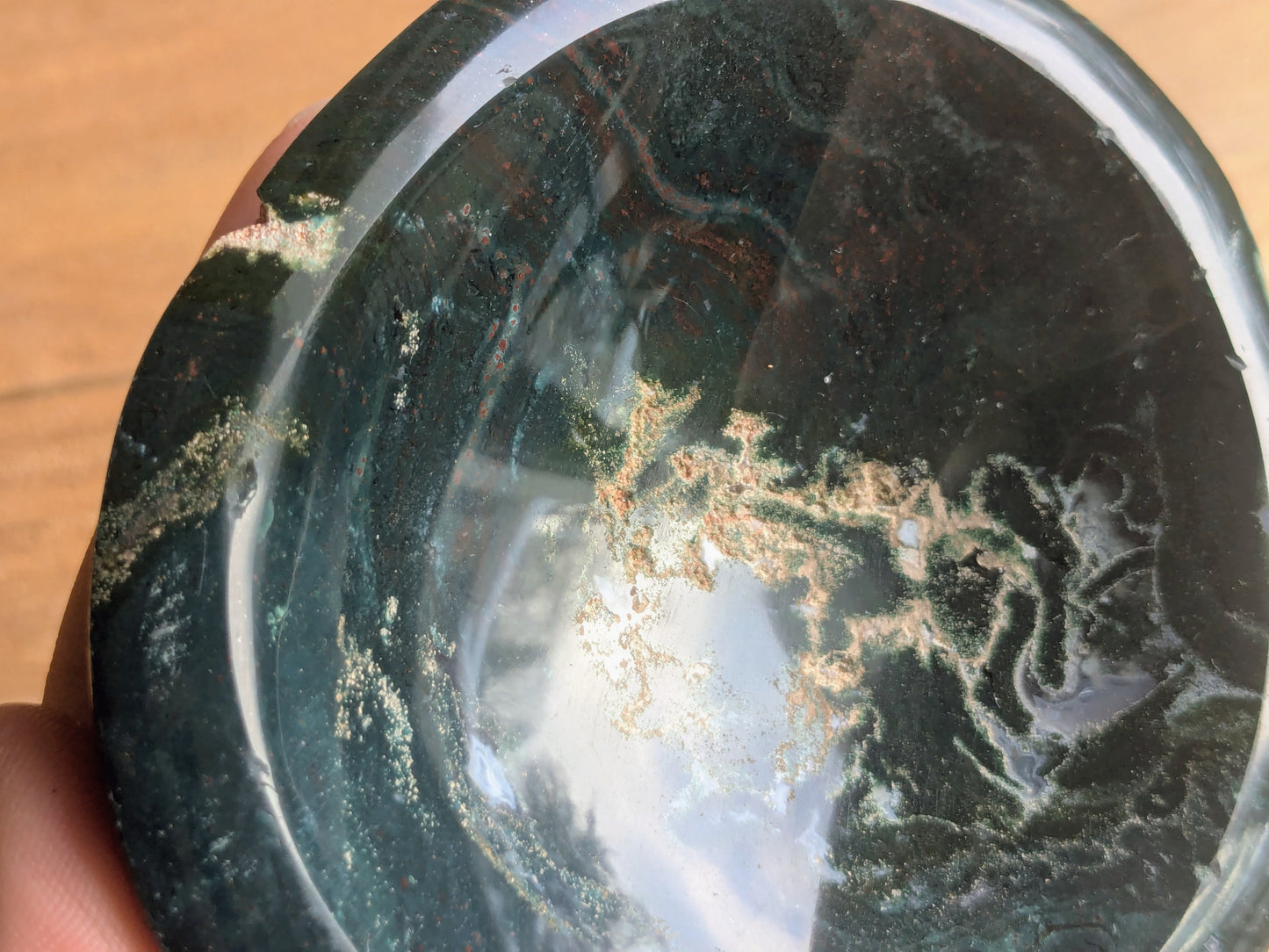 Ocean Jasper Jewelry Dish - OOAK