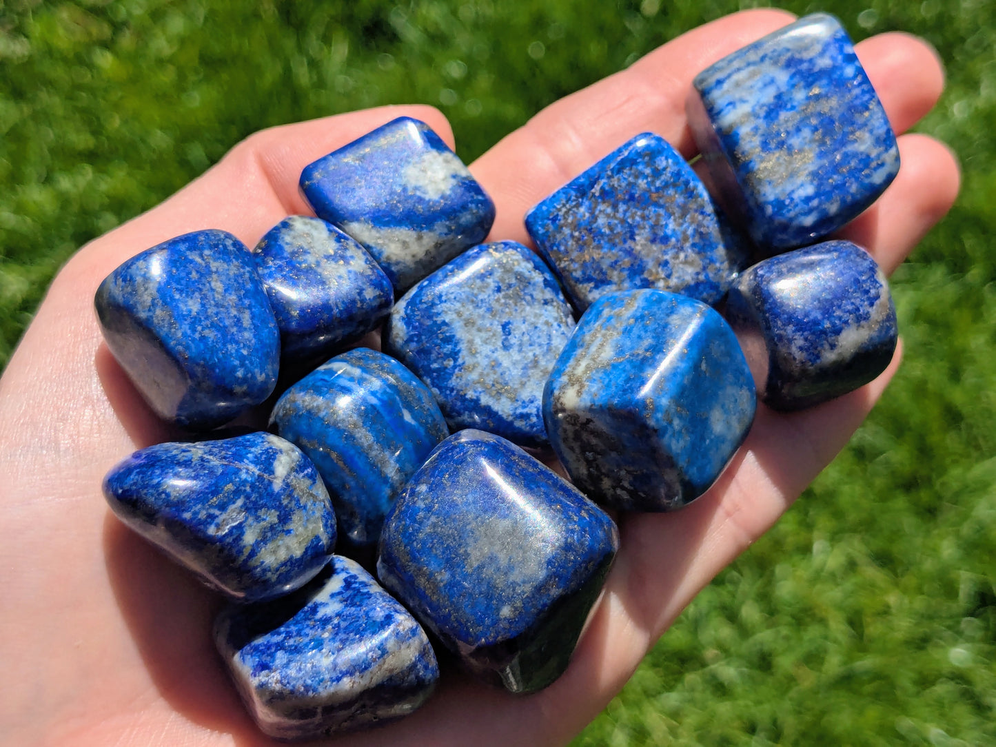 Lapis Lazuli Tumbled Stones