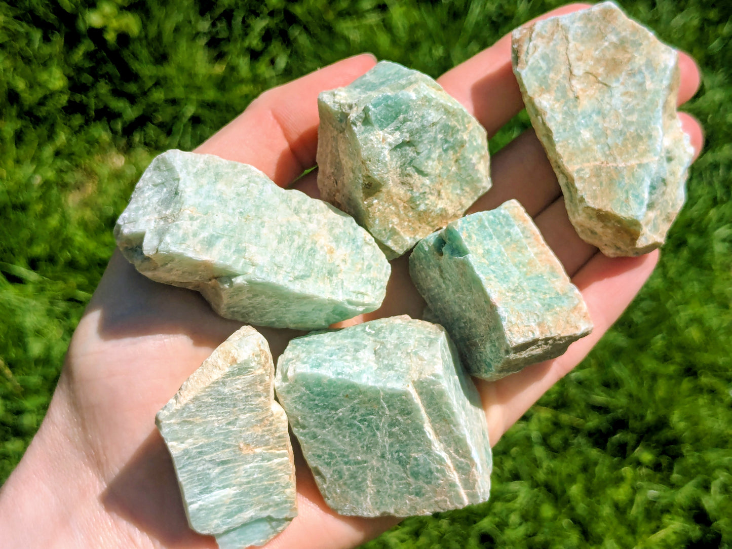 Amazonite Raw Pieces